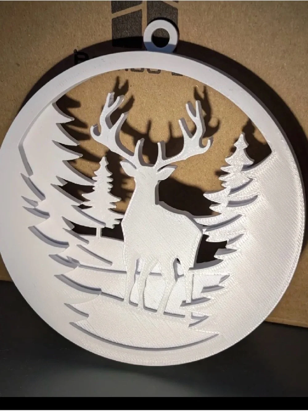 White Deer Forest Wall Decor - Brand: